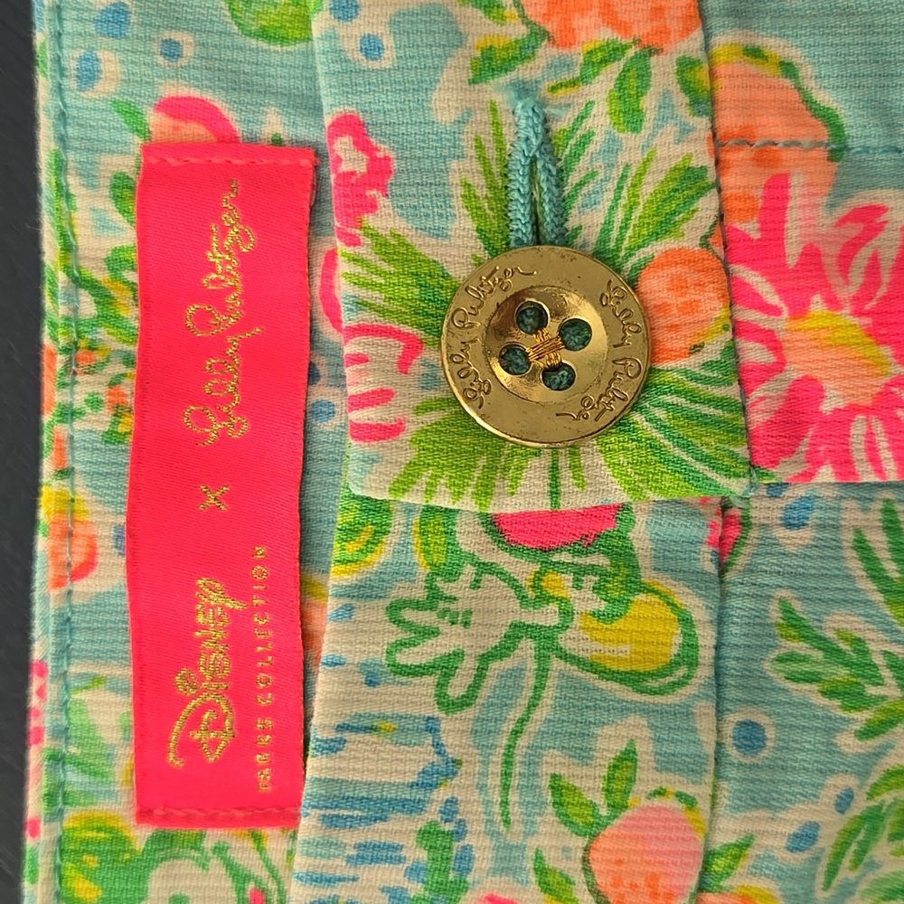 Disney Parks Collection x Lilly Pulitzer Buttercup Shorts - Picture 4 of 5